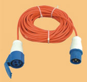 PVC Cable With Plug And Socket