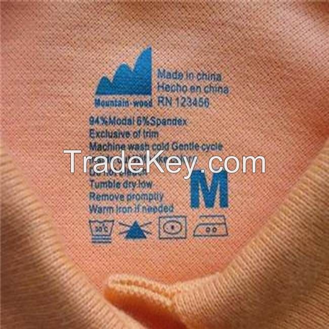 Factory wholesale fashion heat transfer label