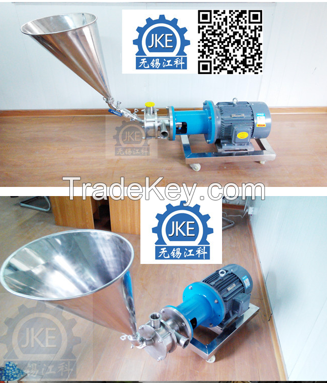 High Shear Powder&amp;Liquid Mixer for Lubricant Grease Jellu Flavoring Cheese Making