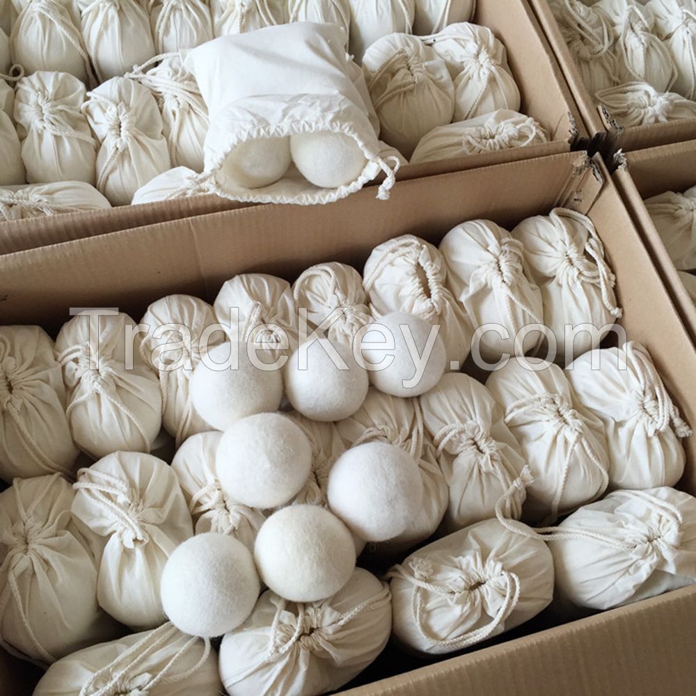 2.5 inch; 2.8 inch; 3 inch; 3.15 inch; 100% NZ Wool Dryer Balls