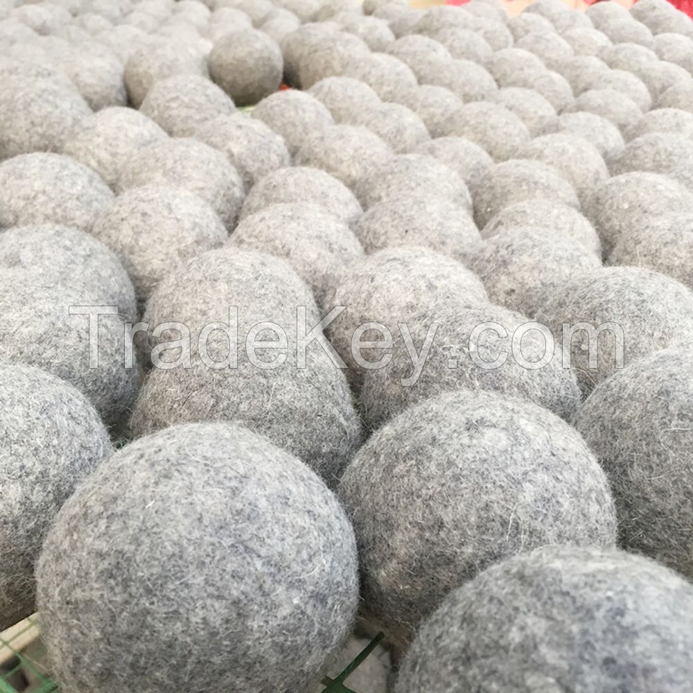 6-Pack XL wool dryer balls for laundry