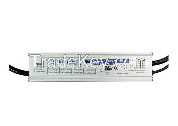 40W constant current dimming 1750mA led driver outdoor