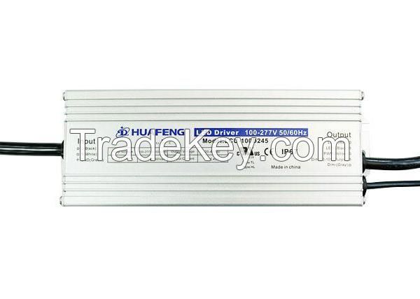 100W constant current dimming led driver outdoor