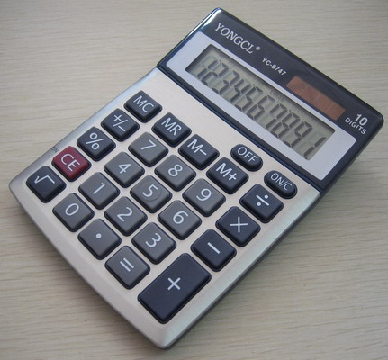 Desktop Calculator, Office Calculator, Electronic Calculator