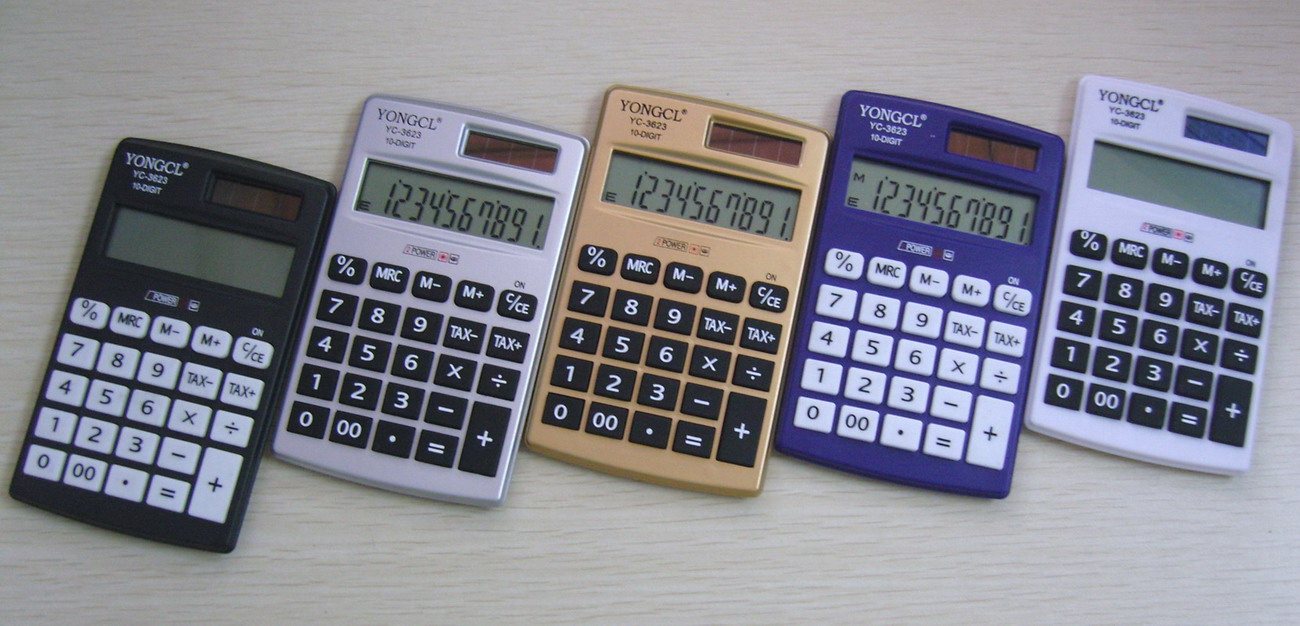 Pocket calculator gift calculator portable calculator