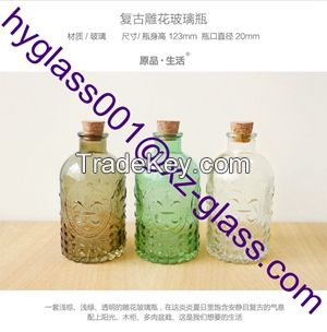 Innovation new style China supplier fresh glass diffuser bottle, glass bottle for decorative wholesale