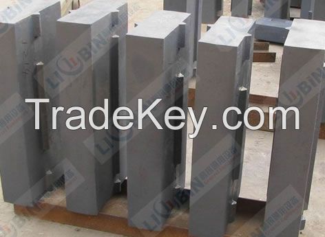 High chromium iron casting crusher hammer