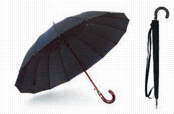 24"x16k stick auto open umbrella