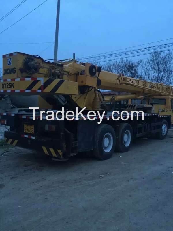 TRUCK CRANE, QY25T, XCMG USED CRANE