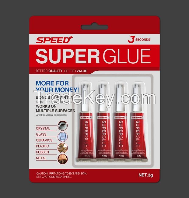 4PCS 100% strong super glue