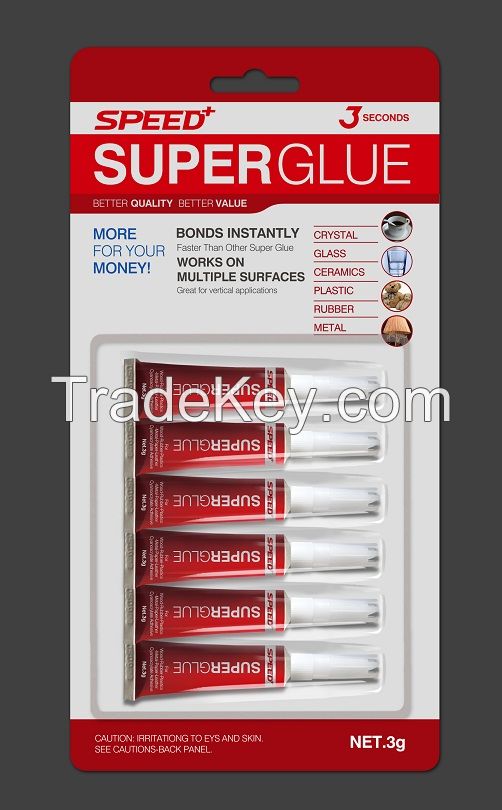 6PCS 100% strong super glue