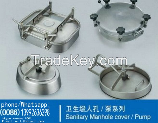 Sanitary Manhole Cover Manyways for Beer Fermentation Tanks