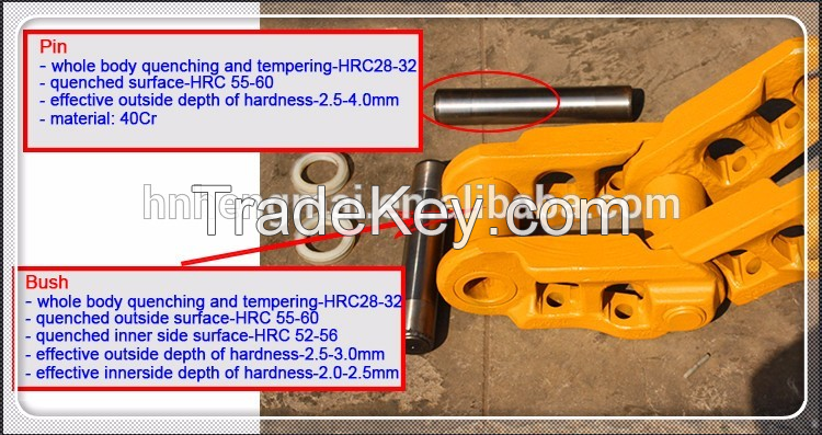 Track Chain for Bauer / Sany / XCMG / Soilmec / IMT/ Zoomlion / Sunward Rotary Drilling Rig