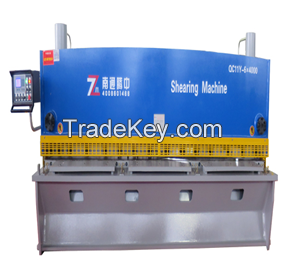 QC11Y/K series CNC hydraulic guillotine shearing machine