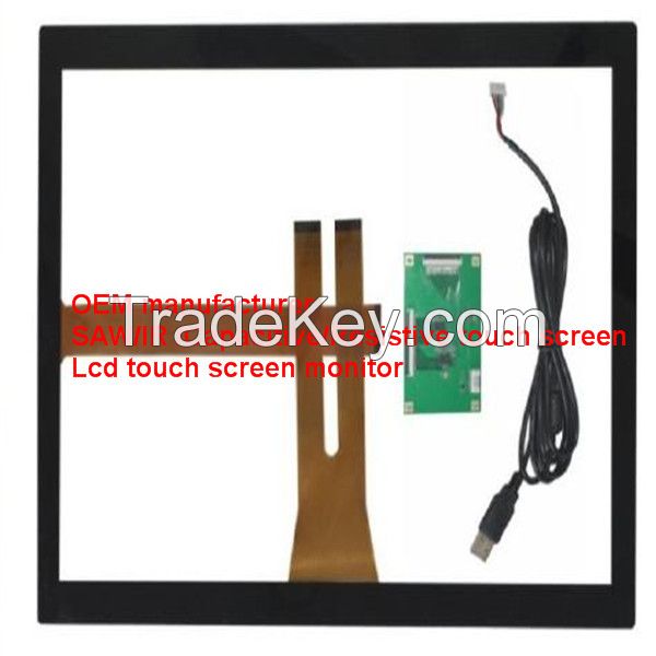 (7-65'') 7 inch  10  touch points  projected capacitive touch screen