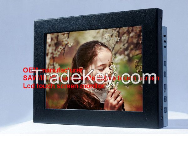 (8-55'') 8 inch 2/4/6/10 touch points  TFT-LCD touch screen monitor