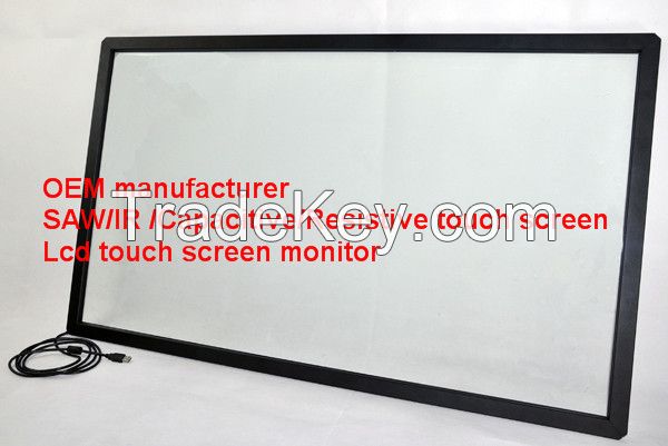 (12.1-100'') 65 inch IP65 waterproof Infrared touch screen panel