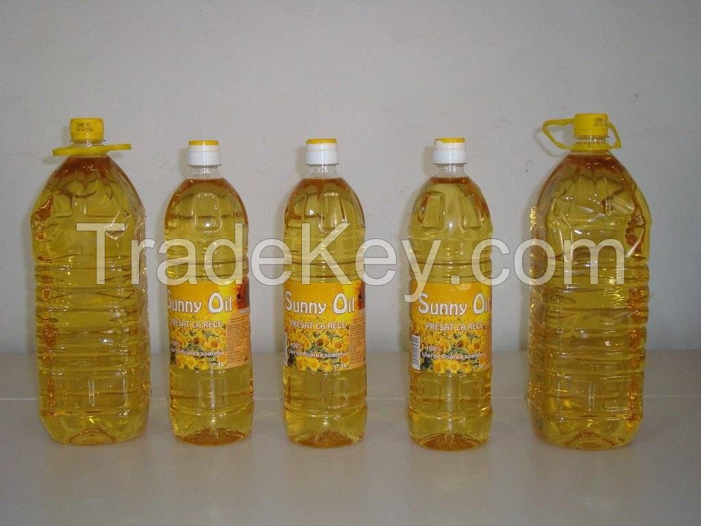 High Quality 100% Refined Sunflower Oil for Sale