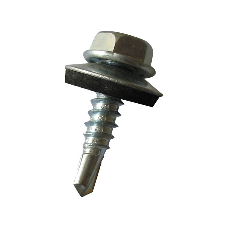 Hex Washer Head Self Drilling Screws with EPDM bonded washer