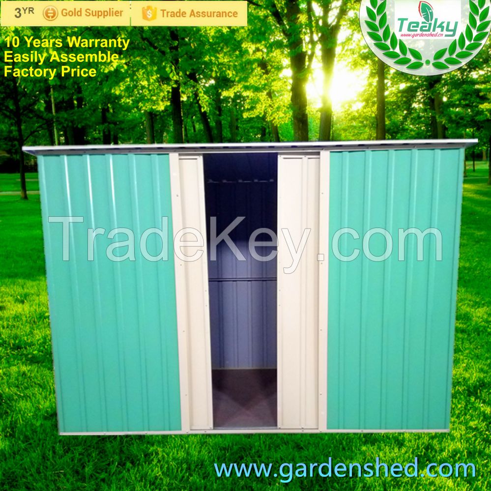 HOT SALE METAL GARDEN SHED HIGH QUALITY LOW PRICE