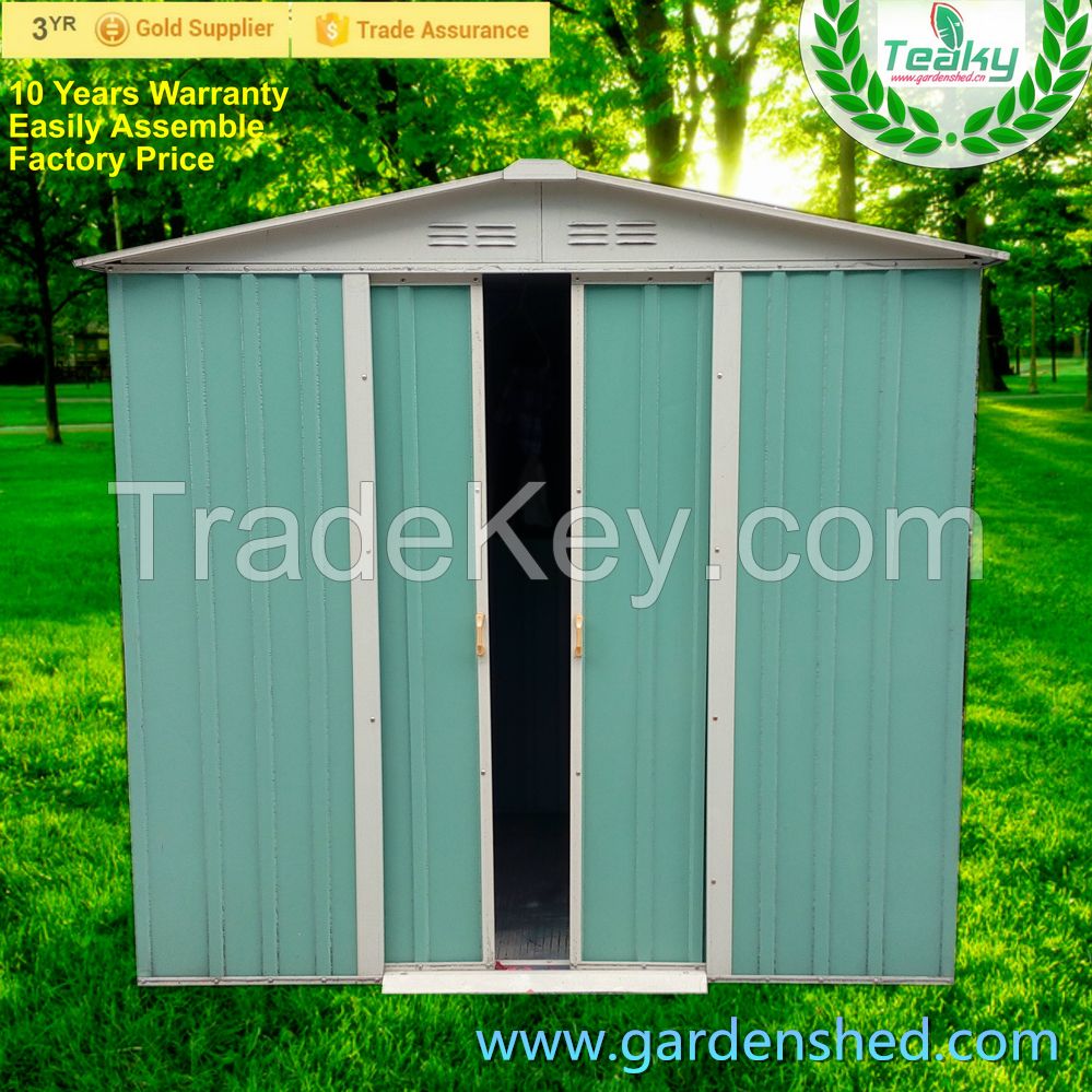 HOT SALE METAL GARDEN SHED HIGH QUALITY LOW PRICE