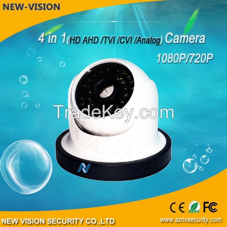 New Products HD 4 in1 1.0MP Low illumination  Dome Camera