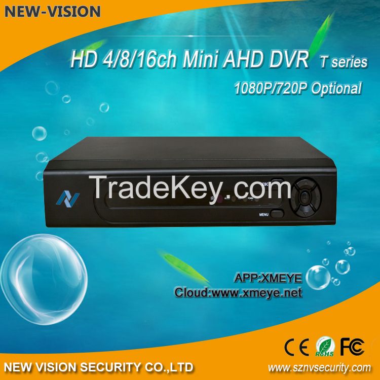4CH AHD DVR 1080P realtime with high-end resolution