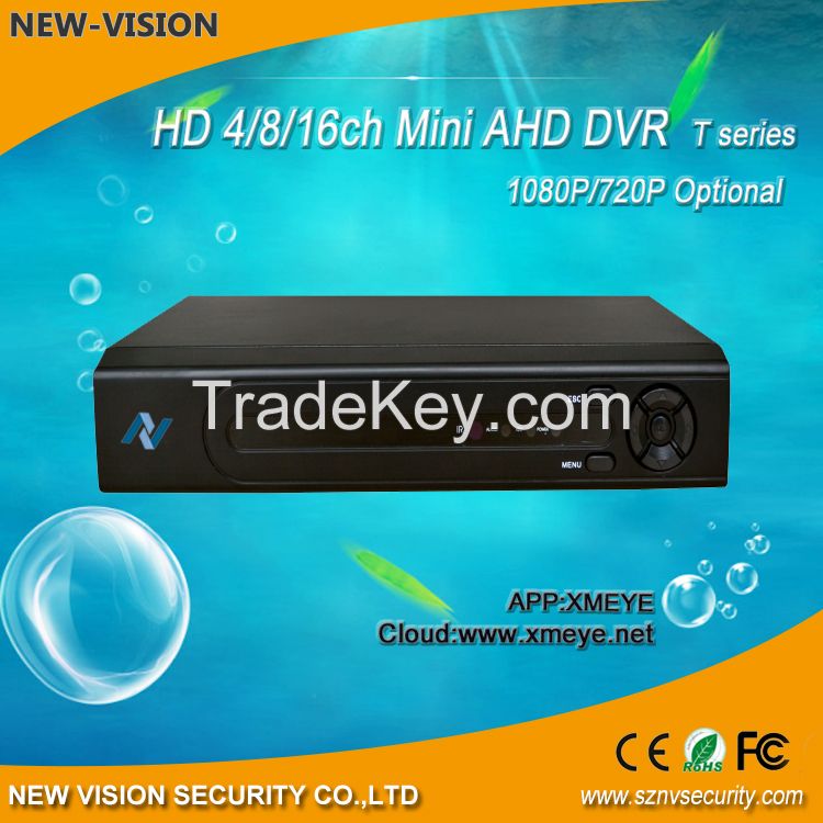 High Quality H.264 1080P realtime 8CH AHD DVR