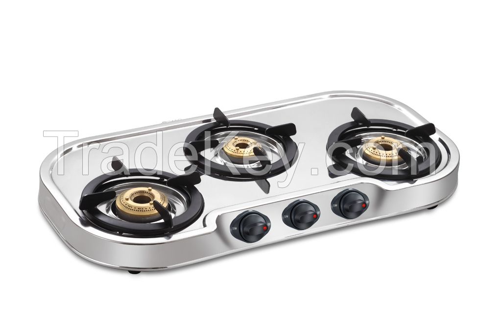 LPG GAS STOVES - STAINLESS STEEL