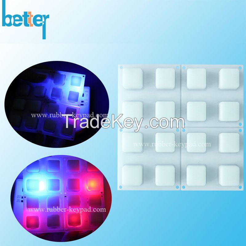 MIDI Keyboard Silicone Rubber 4x4 Buttons