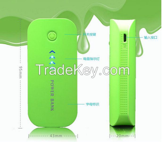 Rechargeable Travel USB Charger Portable Power Bank 5200 mah