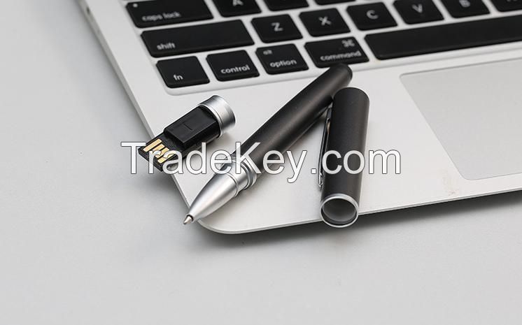  New Product Touch Screen Pen Usb Ballpen Usb Flash Drive Metal Laser Engraved Pen Usb Disk