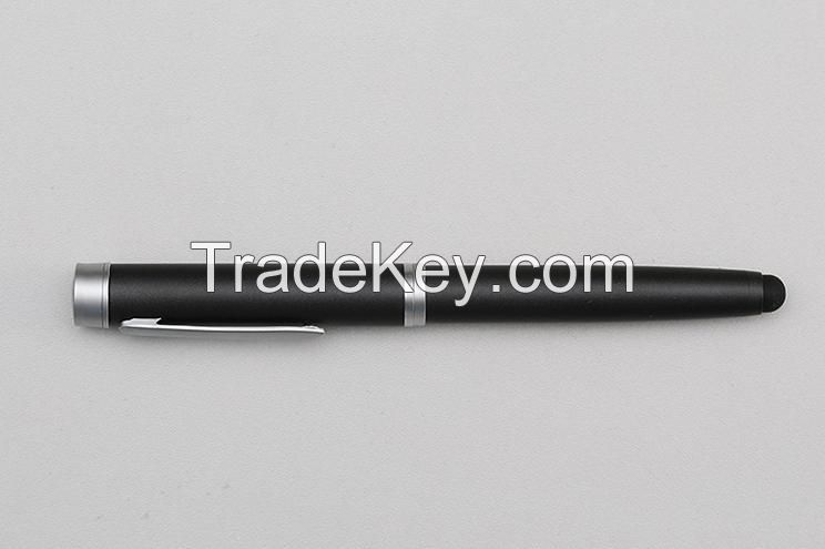  New Product Touch Screen Pen Usb Ballpen Usb Flash Drive Metal Laser Engraved Pen Usb Disk