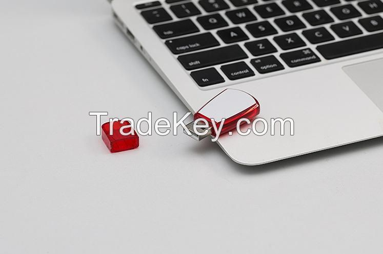 OEM Logo Printed USB Flash Drive Hot Selling USB Stick Swivel USB 1/2/4/8/16/32GB