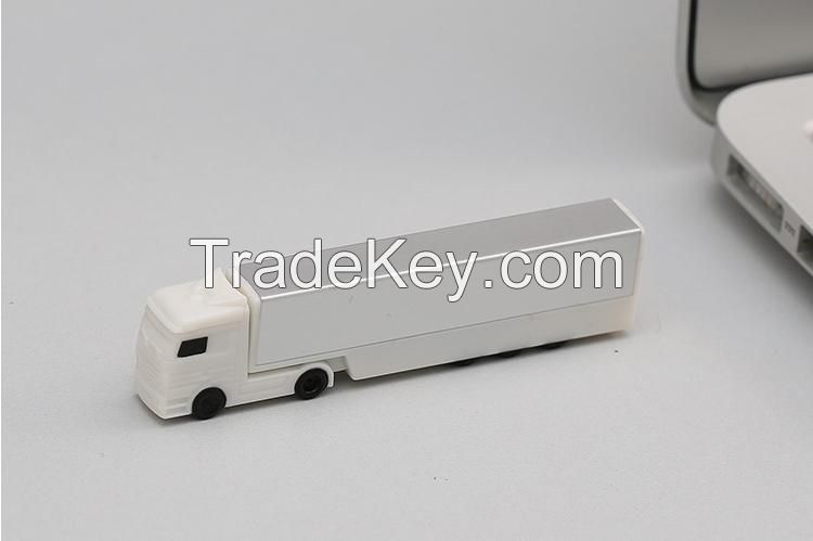 Factory supply truck shape usb flash drives for usb 2.0 drive