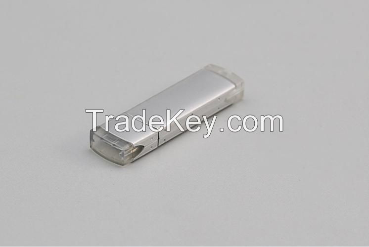 promotional gift metal usb flash drive silver pendrive 8gb usb pen drive 8gb