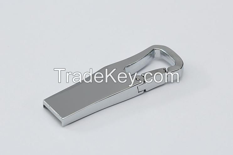 good quality mini hook usb flash drive with customized logo for promotion gifts
