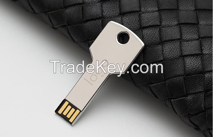 Hot Customized Logo Key Shape Bulk USB flash drive pen drive