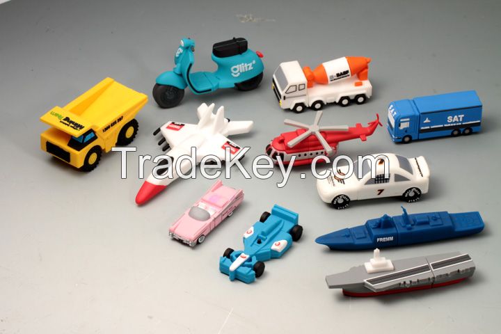 Customized Vehicle Truck Car Bus shape PVC usb flash drive