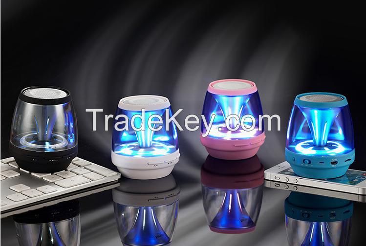 top quality professional with led Light Wireless Bluetooth Speaker Handsfree