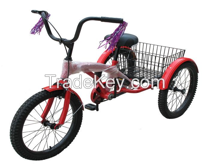 Hot sale 20 inch folding adult tricycle/trike/3 wheel tricycle