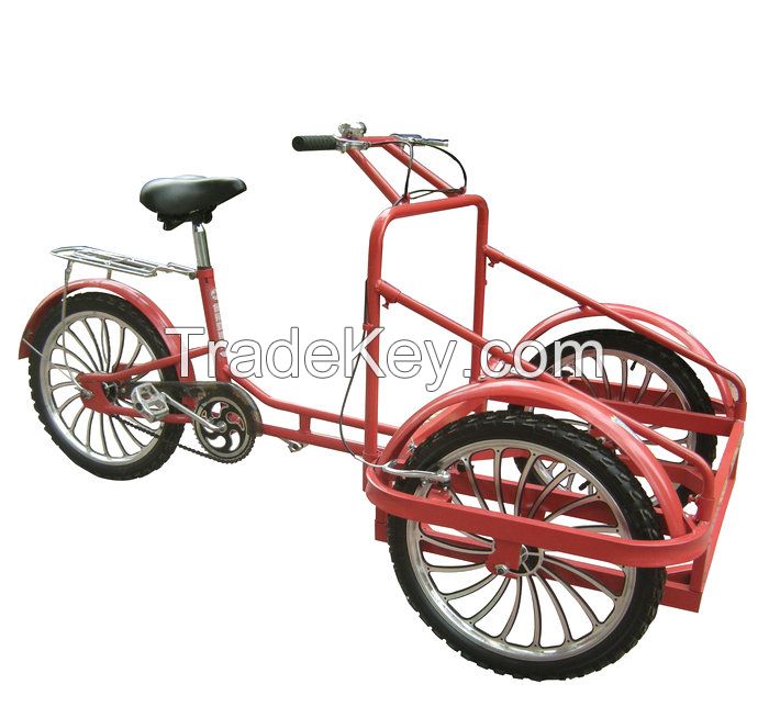 three wheel front box tricycle cargo trike
