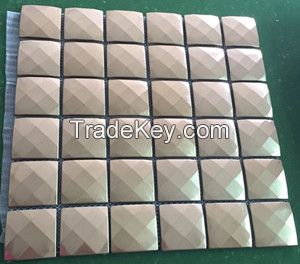 304 stainless steel mosaic tiles 