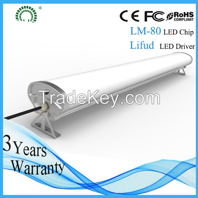 40W LED Tri-Proof Light Tube Replace Fixture Ceiling Grille Lamp