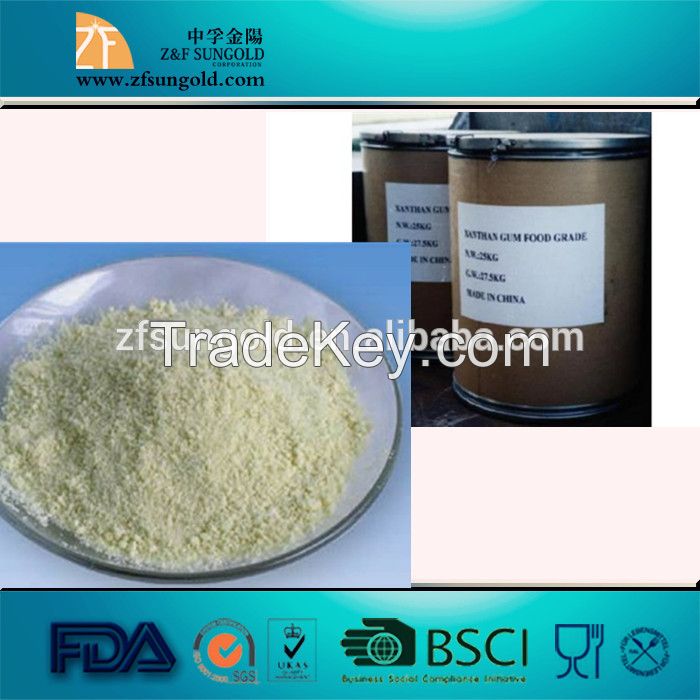 Top Sell! High Quality Xanthan Gum food grade 40/80/200 Mesh