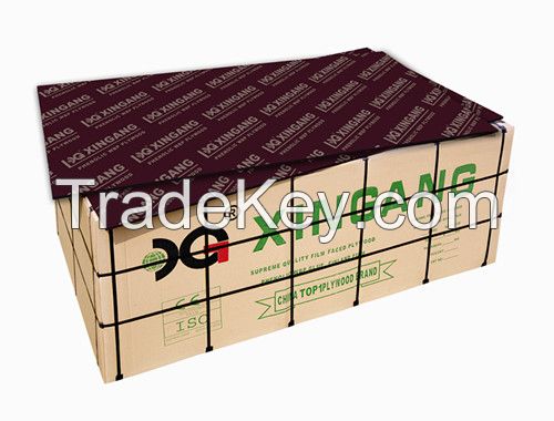 XG Brown Film Faced Plywood Xingang Brand with High Quality
