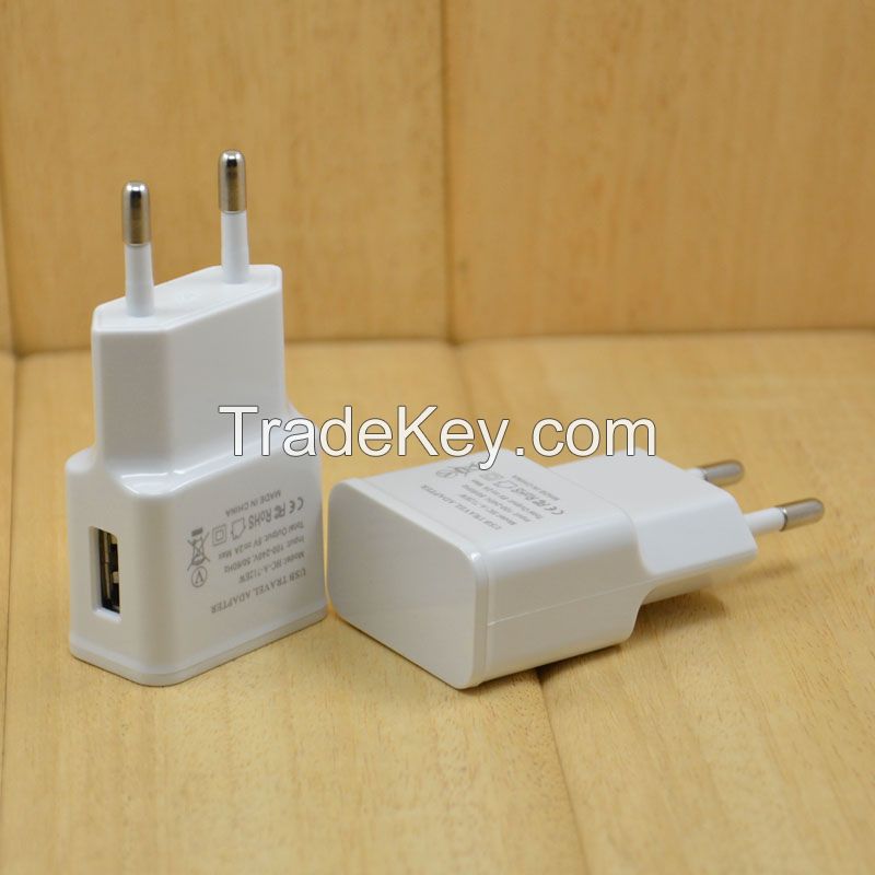 Hot selling cheap fast charging single port travel charger adapters