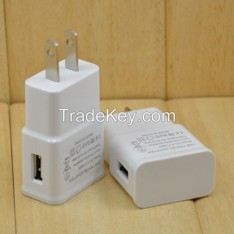 Hot selling cheap fast charging single port travel charger adapters