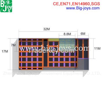  trampoline direct from the factory adult indoor trampoline