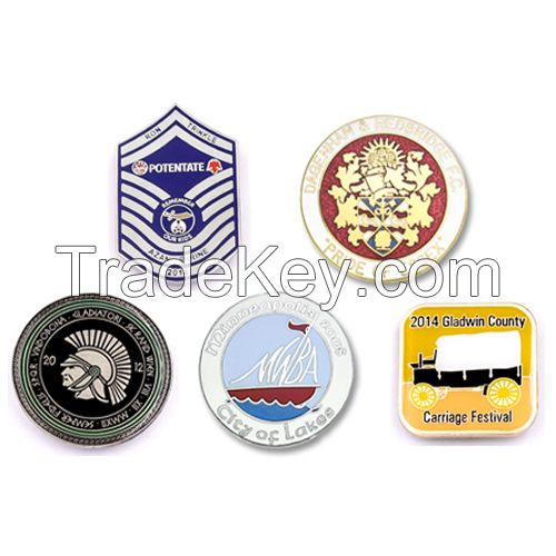 Custom hard enamel badge, cloisonne lapel pins, high quality lapel pins